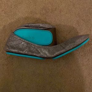 Tieks Slate Grey Croc